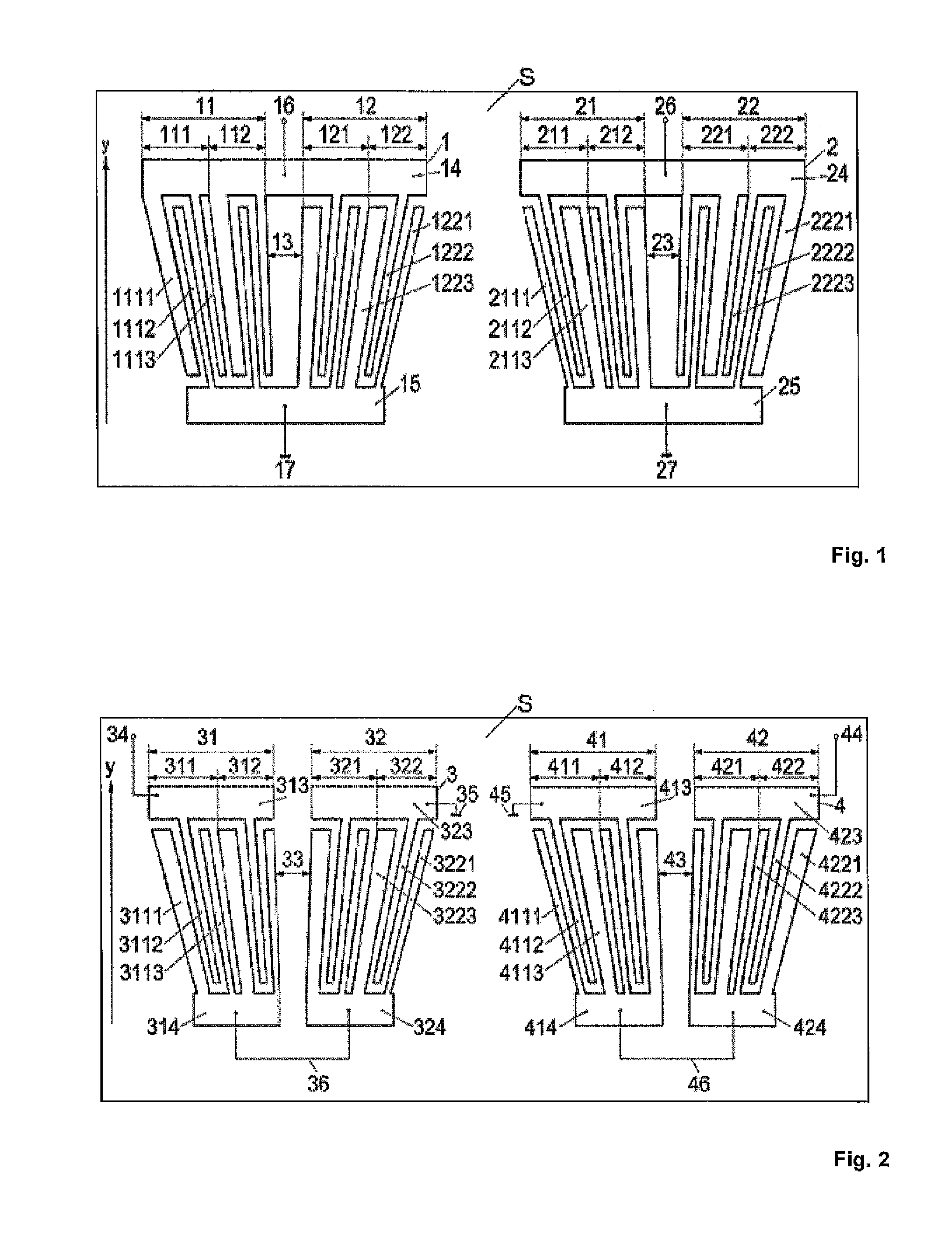 Surface acoustic wave component