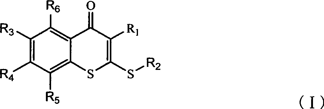 Thiochromone compound, synthetic method and application thereof in preparing antifungal medicaments