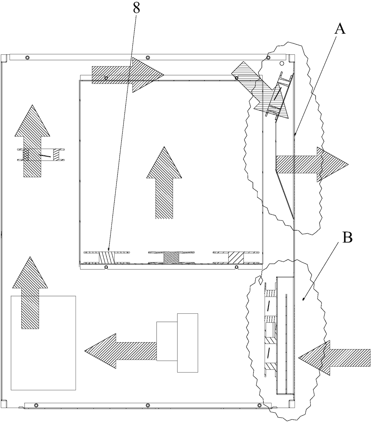 Wireless charging control box