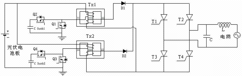 Integrated magnetics based interleaved flyback micropower grid-connected inverter