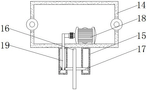 Hardware cutting machine convenient to use