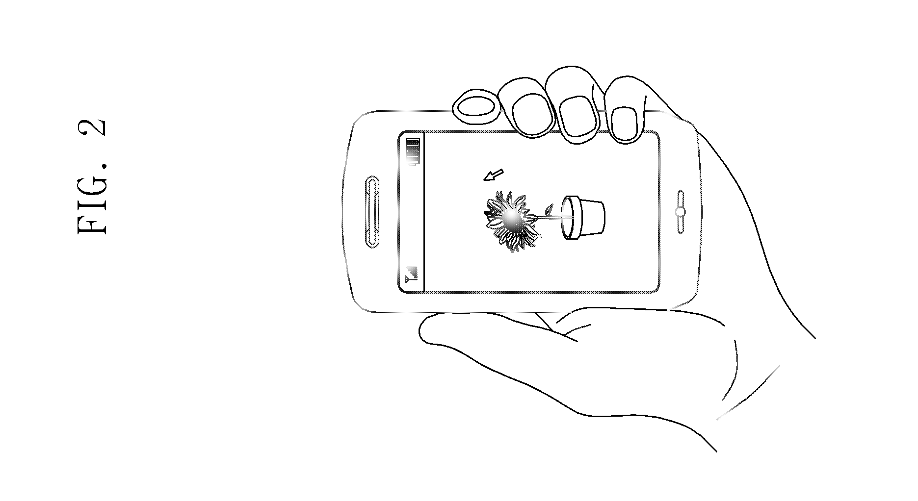 Input method and input device of portable terminal