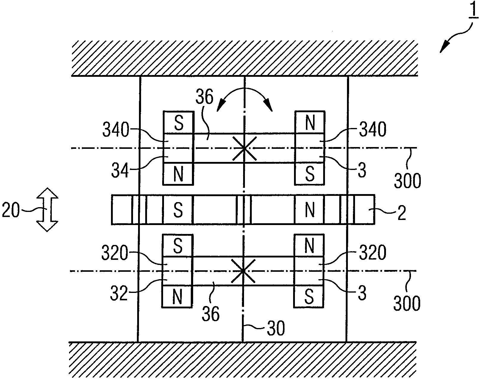 Drive device for a valve of a beverage filling system