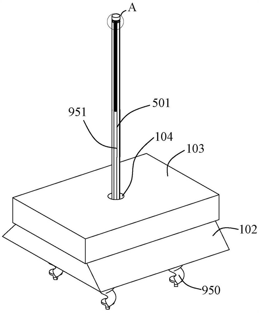 A kind of outdoor parasol equipment