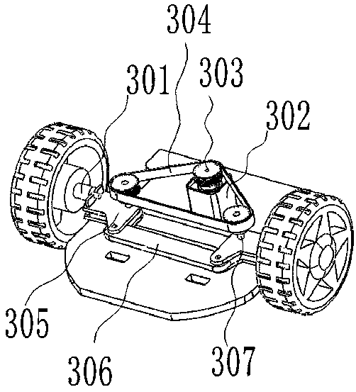 Lawn pruning and patterning robot and control system and method thereof