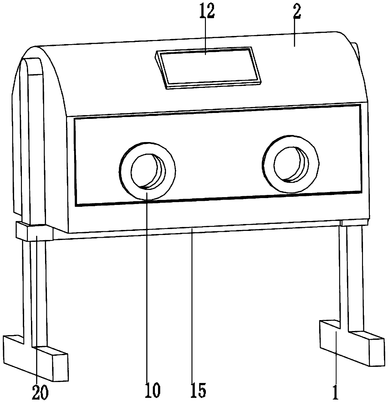 Obstetric observation therapeutic apparatus