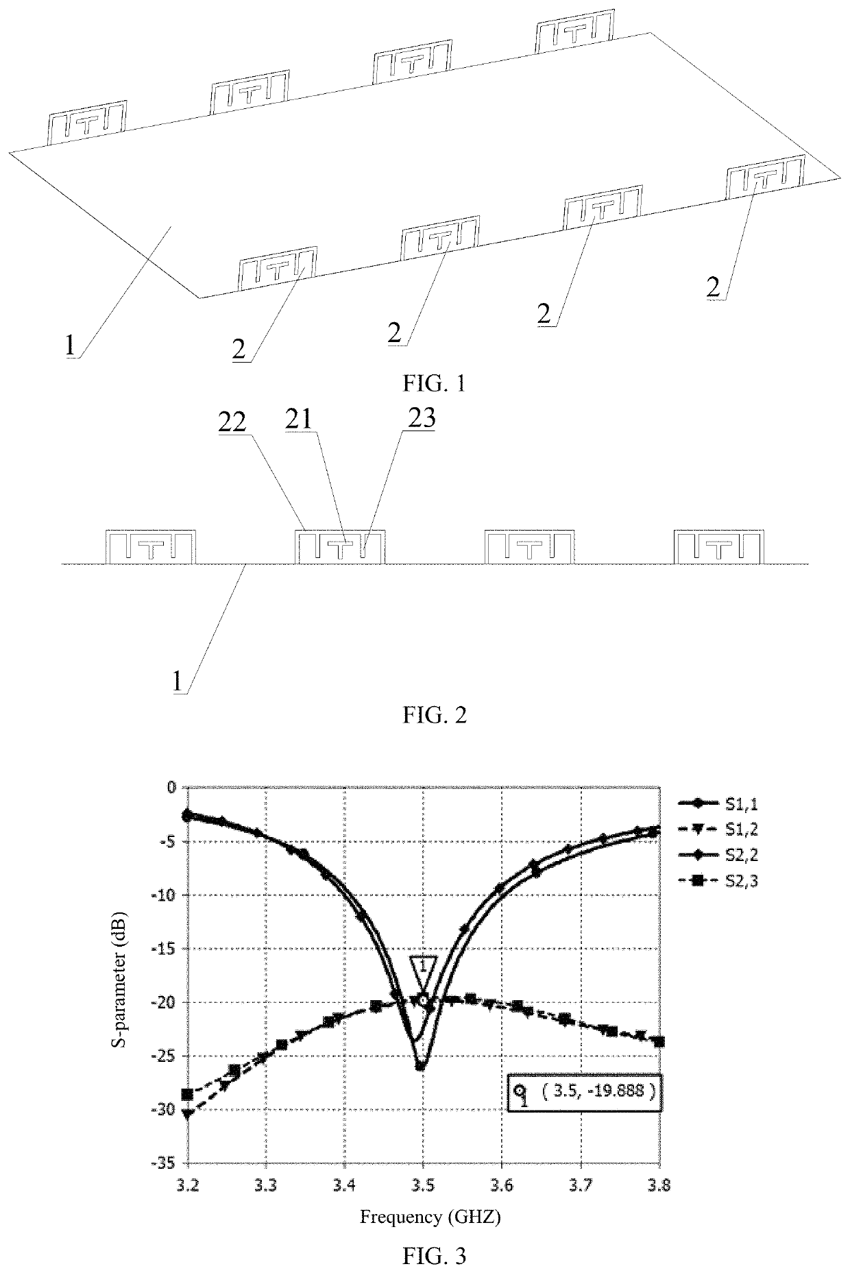 5G MIMO antenna structure