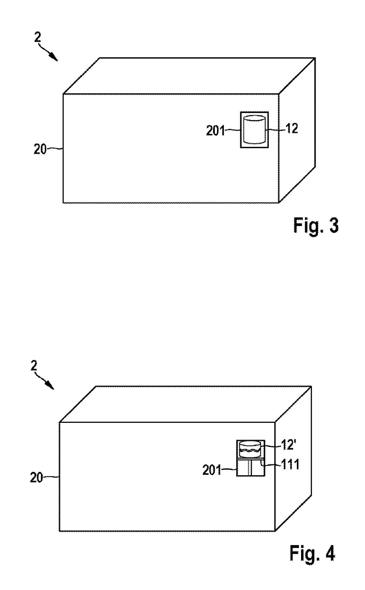 Switching device for a battery, and battery comprising said switching device