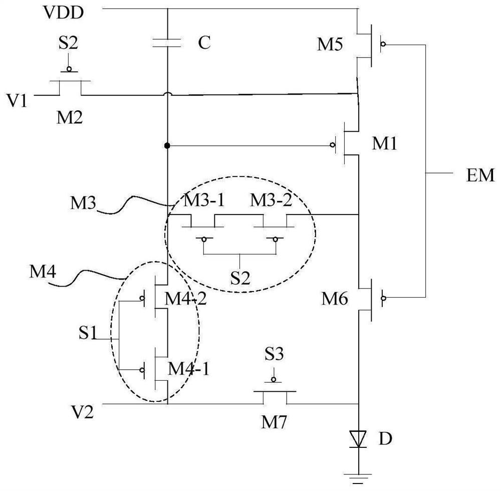 Pixel circuit driving method