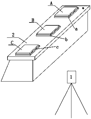 Measuring method of flatness of ship equipment base based on total-station instrument