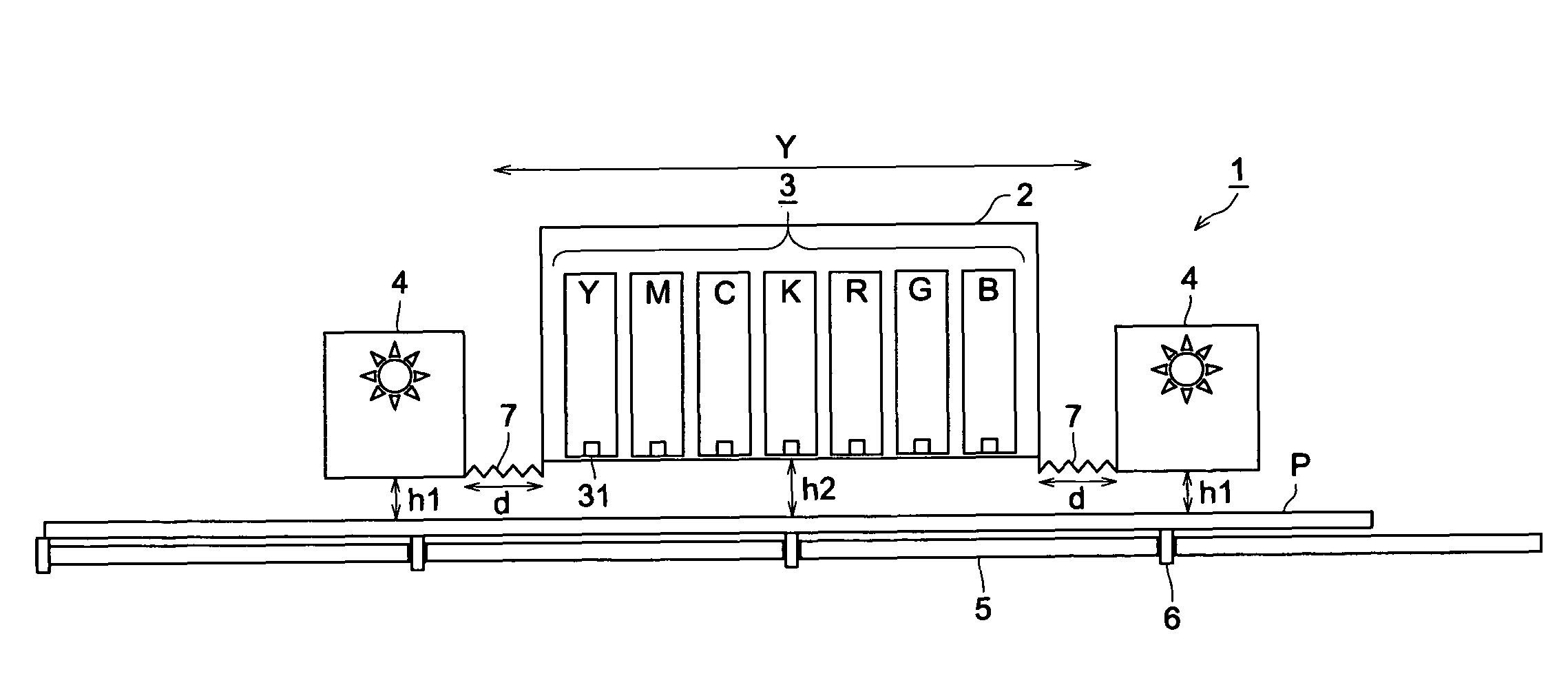 Image forming method and ink-jet recording device utilizing photo-curable ink, and inkset, ink-jet recording method and ink-jet recording device utilizing photo-curable ink