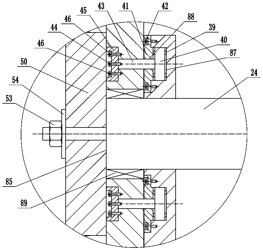 Yarn drafting and mixing device