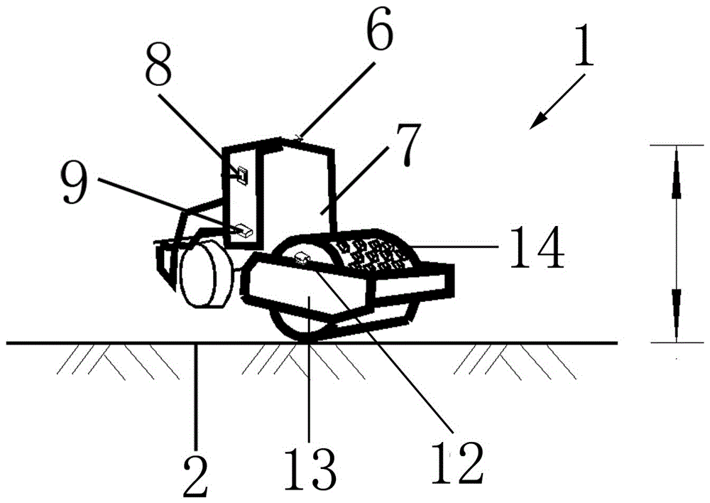 Rolling construction monitoring system and rolling construction monitoring method