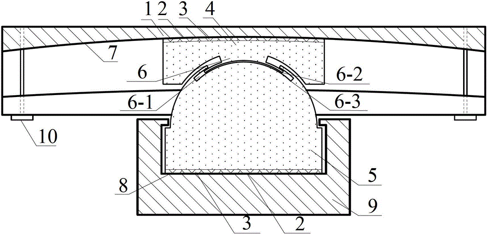 Pulling-resistant bidirectional sliding friction bearing