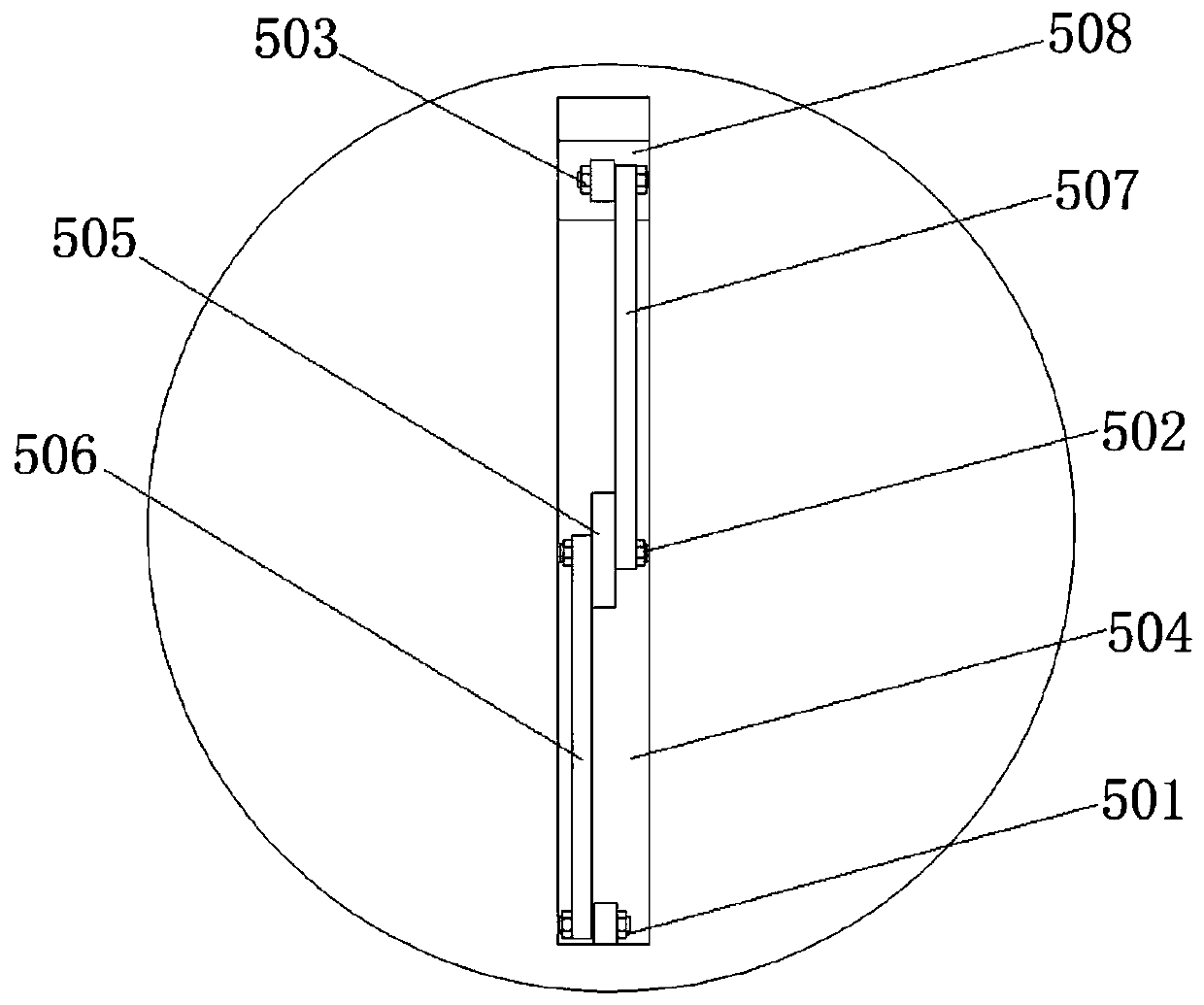 Oil pipe type centralizer