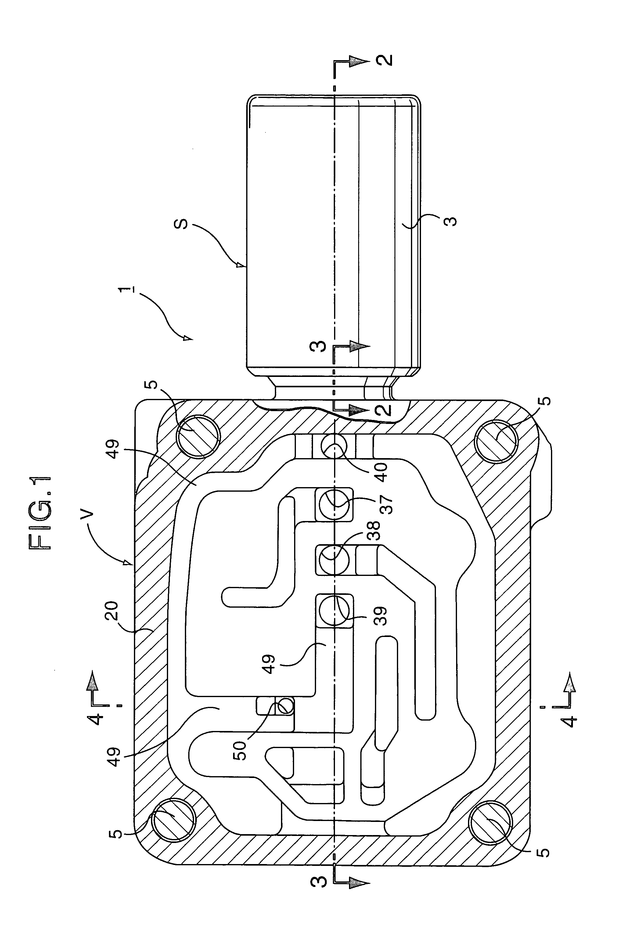 Normally open hydraulic control valve