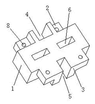 Omnidirectional interlocking slope protection building block and lapping interlocking method thereof