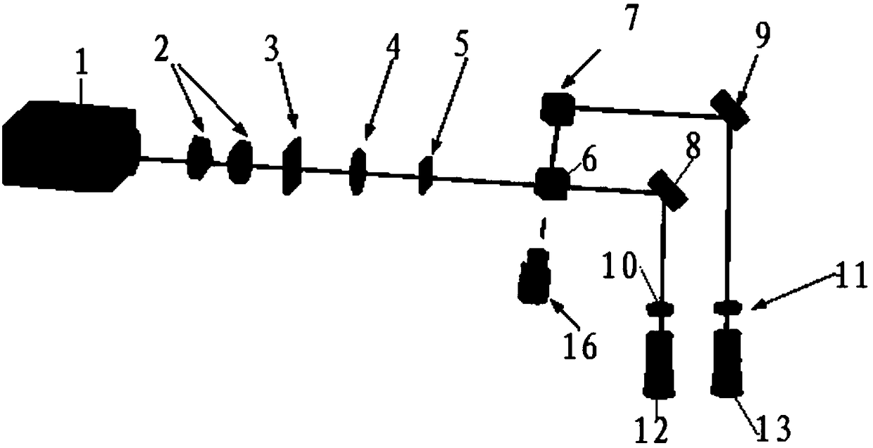 Laser synchronous double-denudation system and method