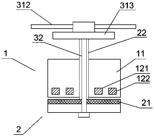 A fully temperature-controlled electromagnetic clutch