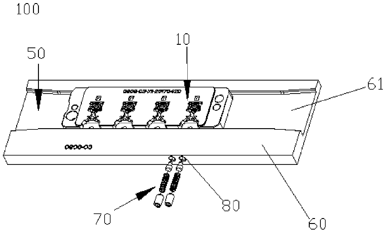 An automatic positioning spot welding jig and spot welding device