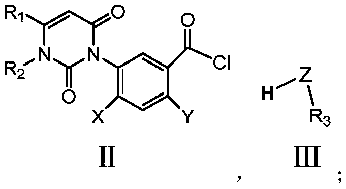 Aryl uracil compounds, preparation method thereof and pesticide composition