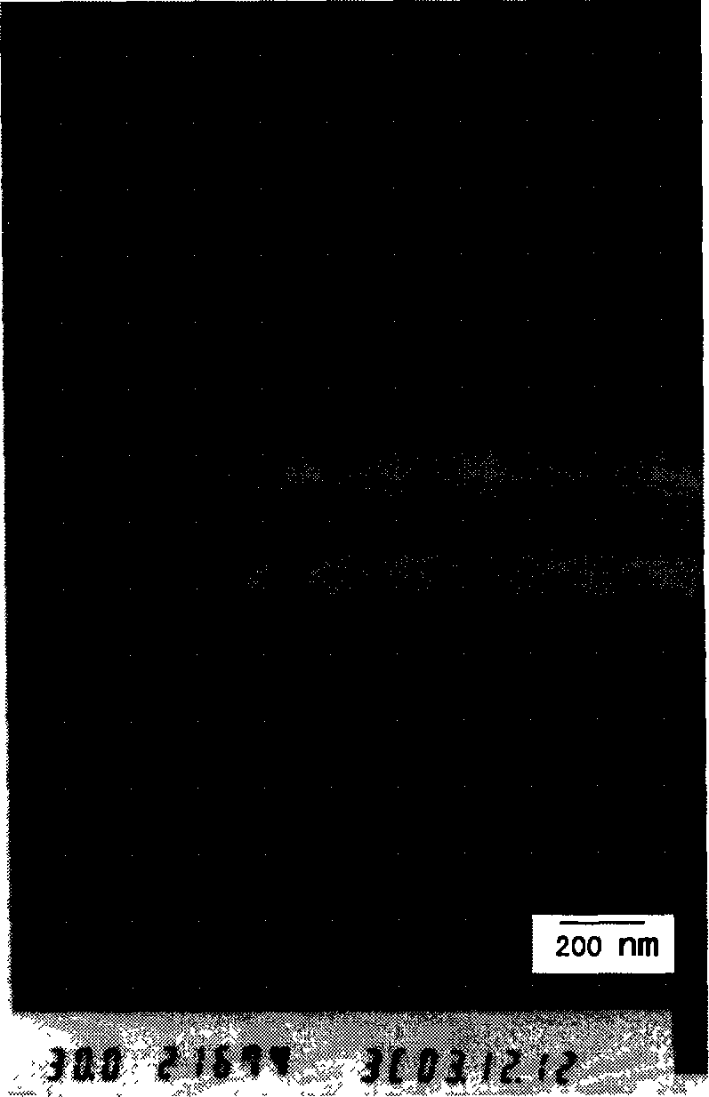 Hybrid film of polyimide modified by silicon dioxide tube, and preparation method