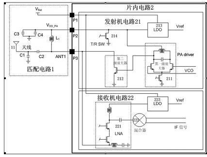 RF transceiver circuit system