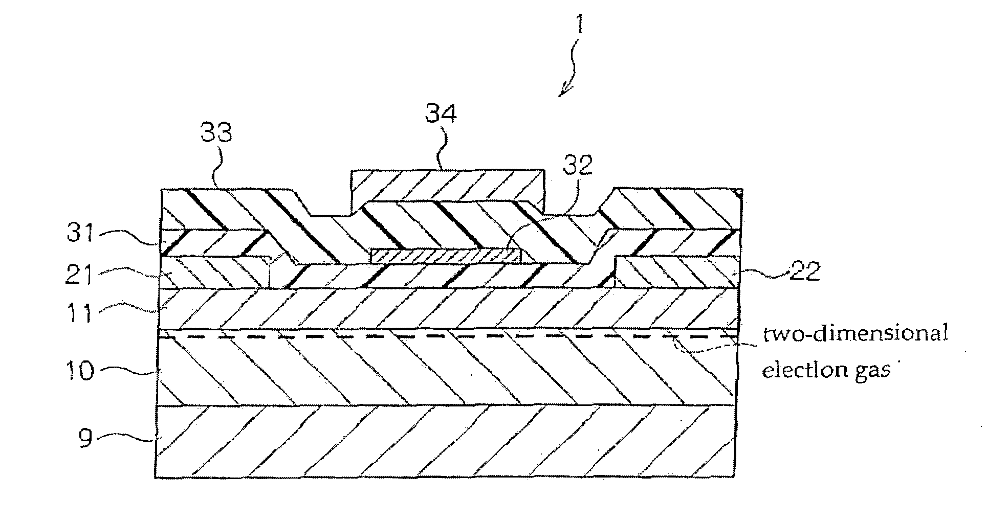 Nitride semiconductor heterojunction field effect transistor