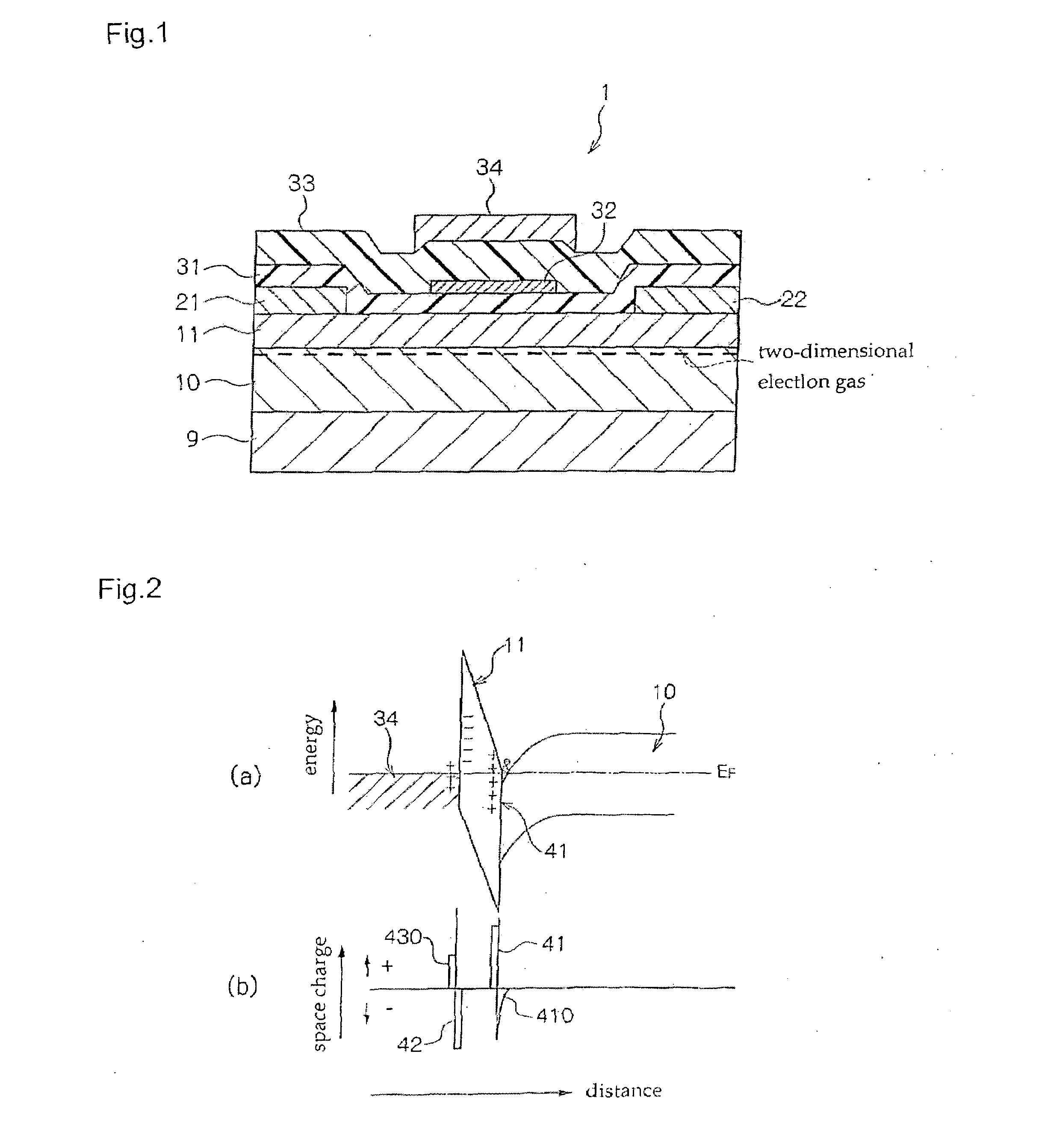 Nitride semiconductor heterojunction field effect transistor