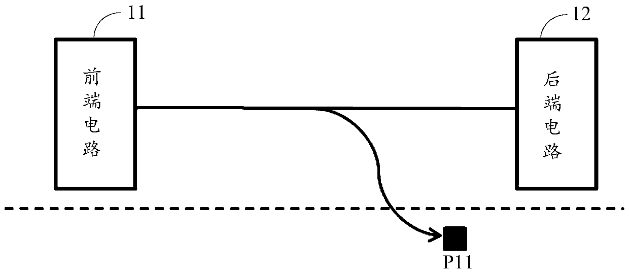 Integrated circuit current detection device and method