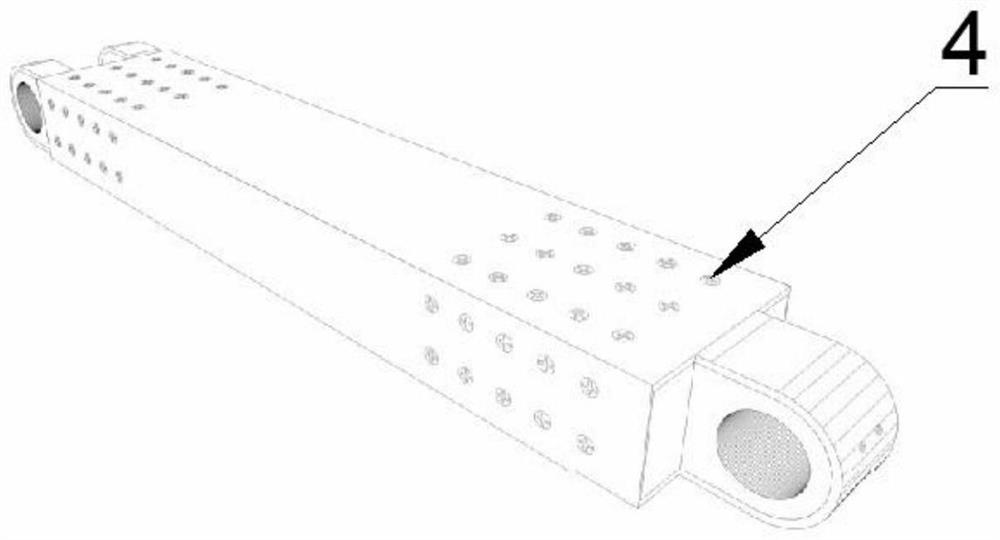 High-bearing-capacity integrally-formed composite material joint and manufacturing method