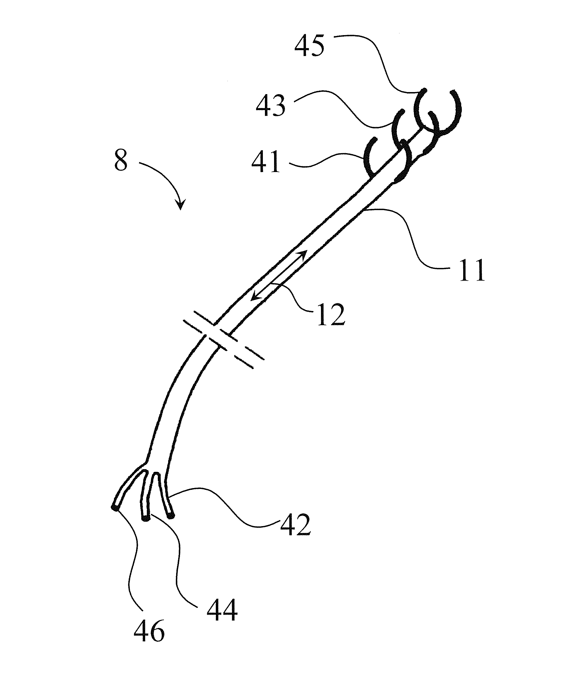 Endovascular electrode system for tissue stimulation