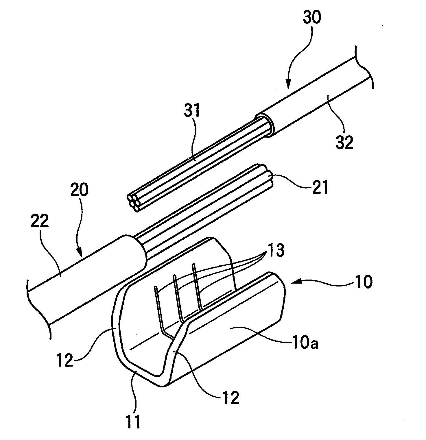 Joint structure of copper wire and aluminum wire, and joint method