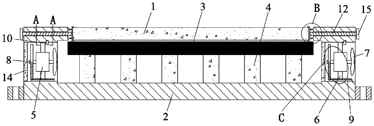 Computer mainboard heat dissipation device