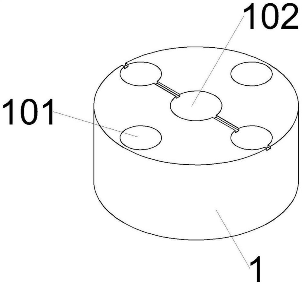 Method for measuring stress of in-service oil and gas pipeline by using bidirectional ultrasonic probe