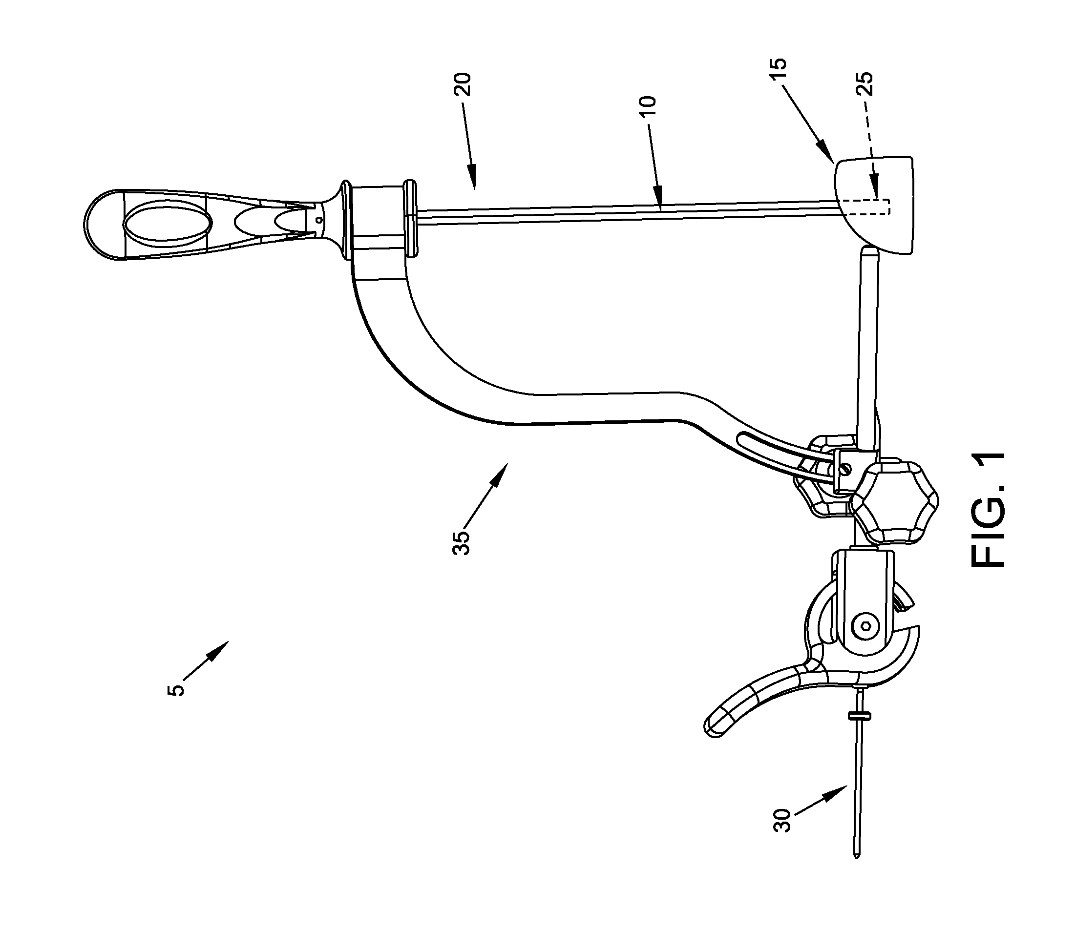 Method and apparatus for attaching an elongated object to bone