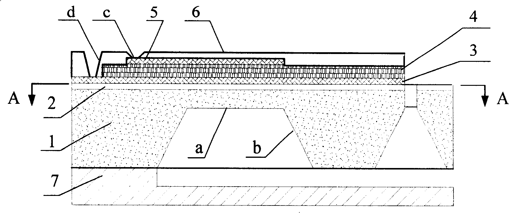 Silicon based piezoelectricity cantilever beam minitype electric generating apparatus