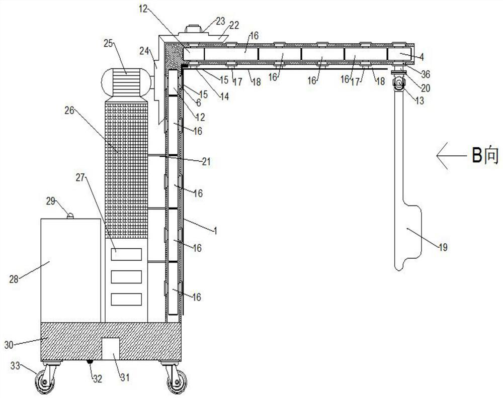 Greening pruning device and using method thereof