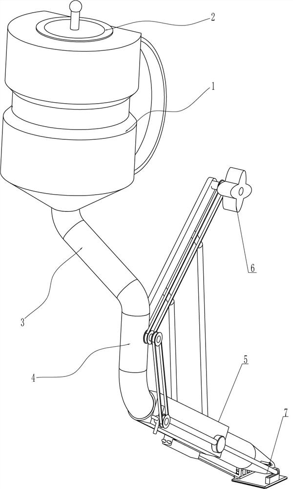 A back box for cobblestone laying