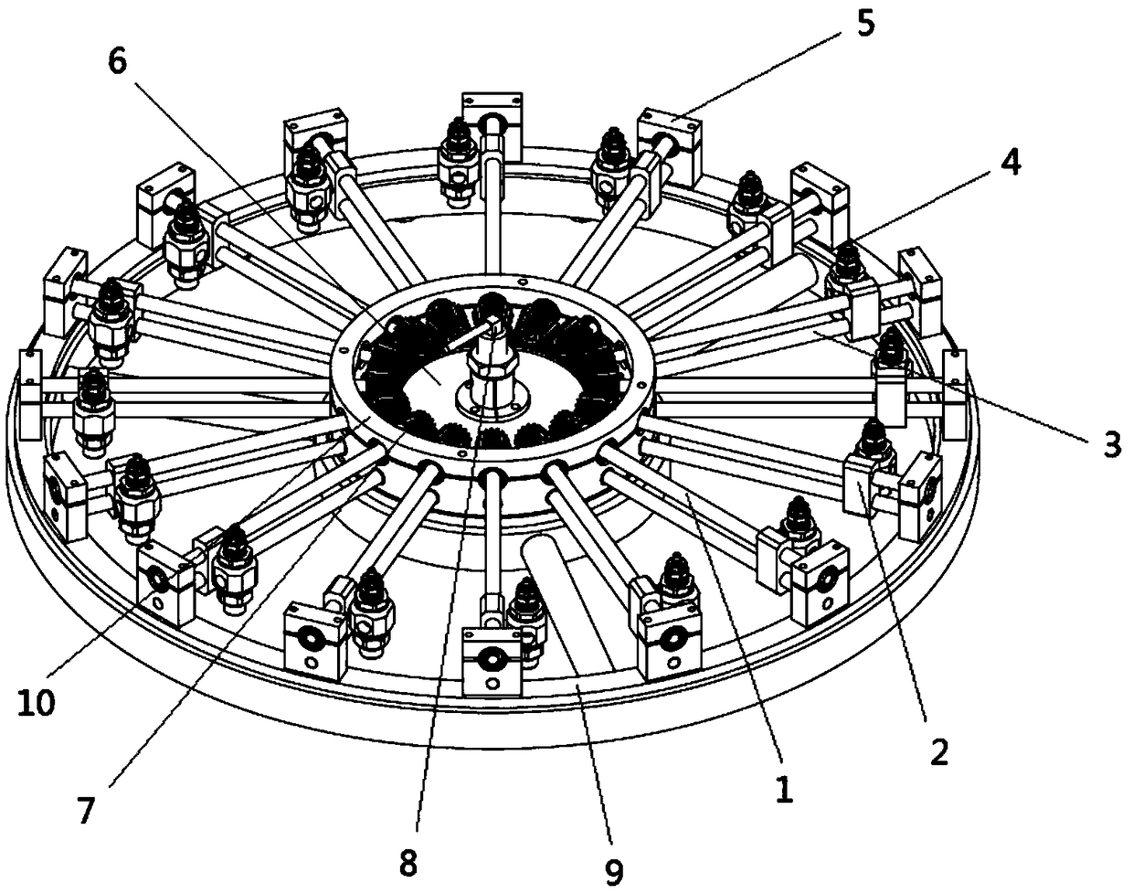 Adjustable spray head