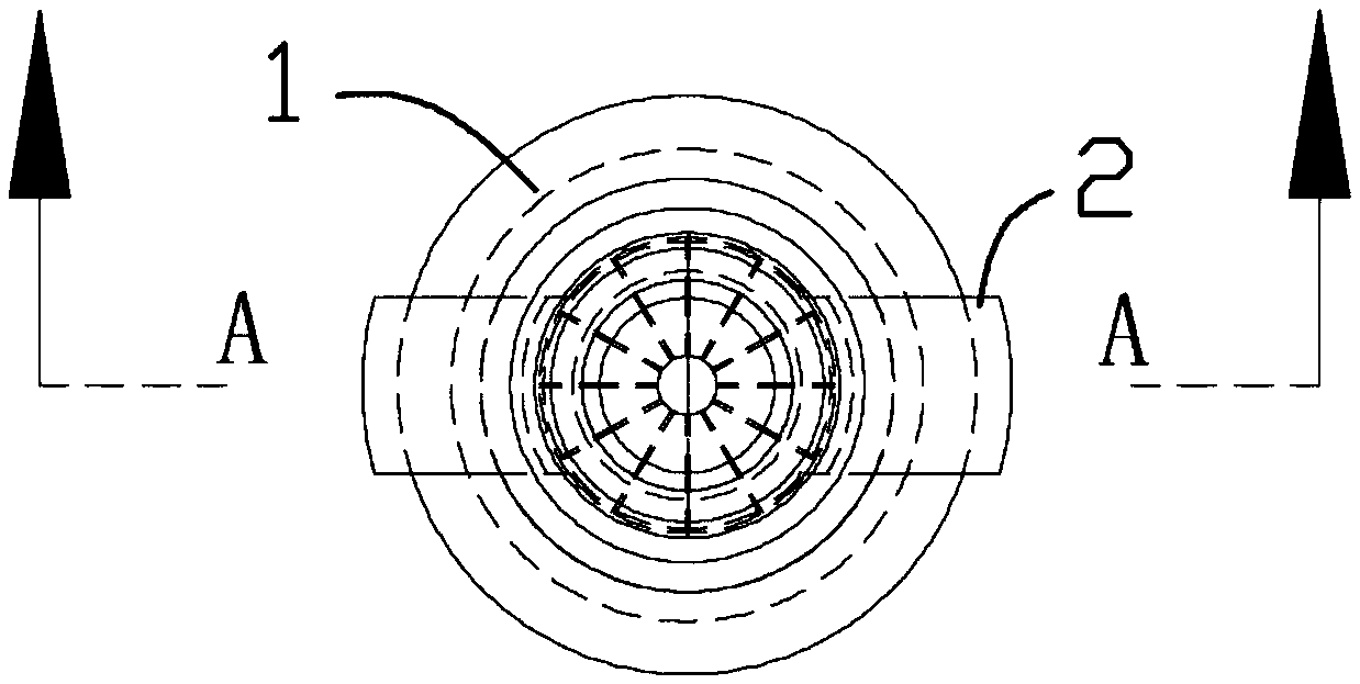 In-tube liquid drop preparing chip device