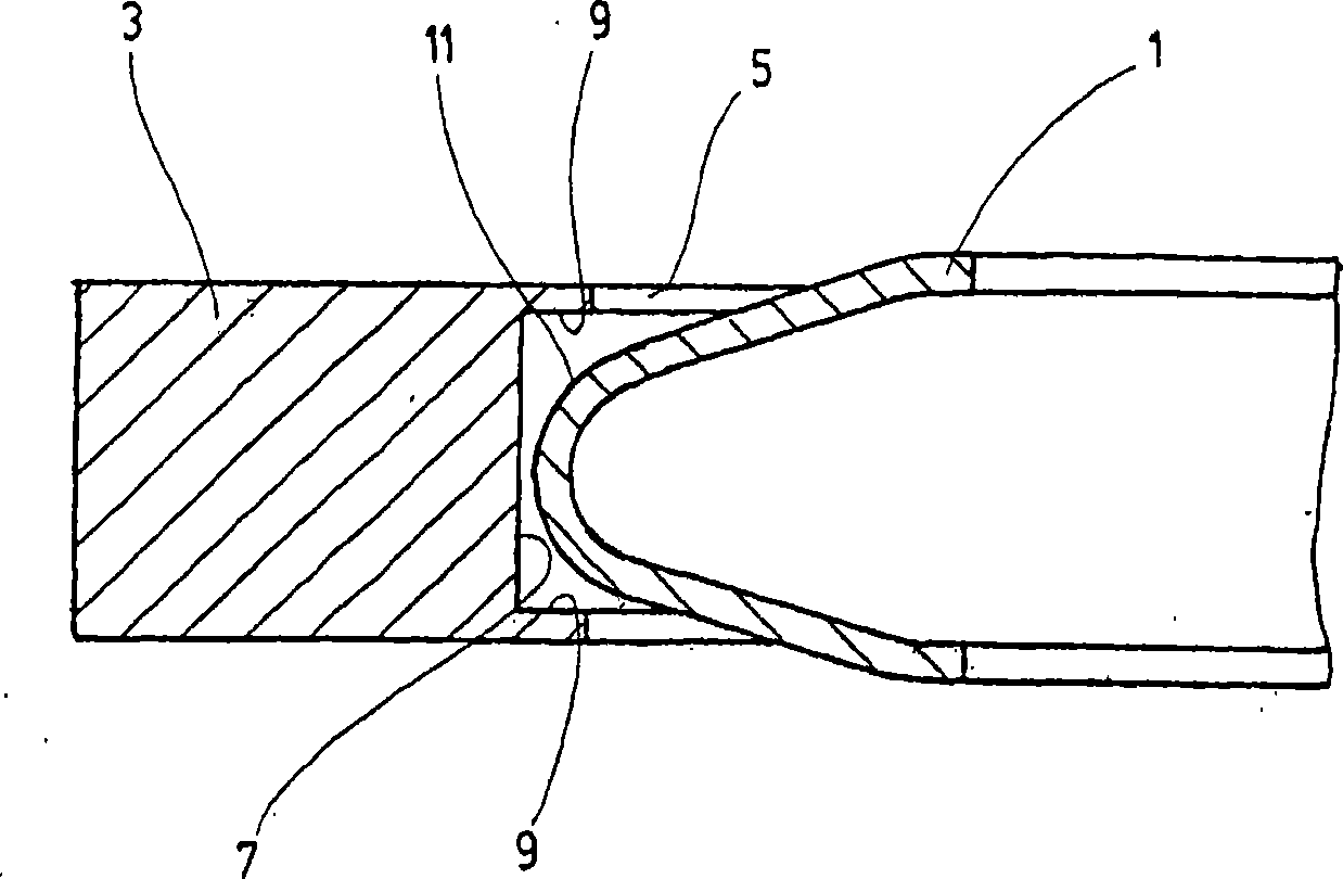 Seal system in particular for joint connections on hot gas flow paths