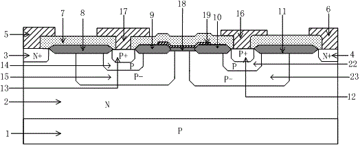 A Highly Robust P-Type Symmetric Lateral Double-Diffused Field-Effect Transistor