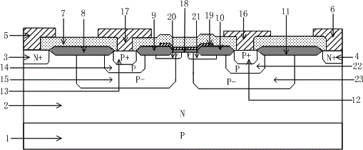 A Highly Robust P-Type Symmetric Lateral Double-Diffused Field-Effect Transistor