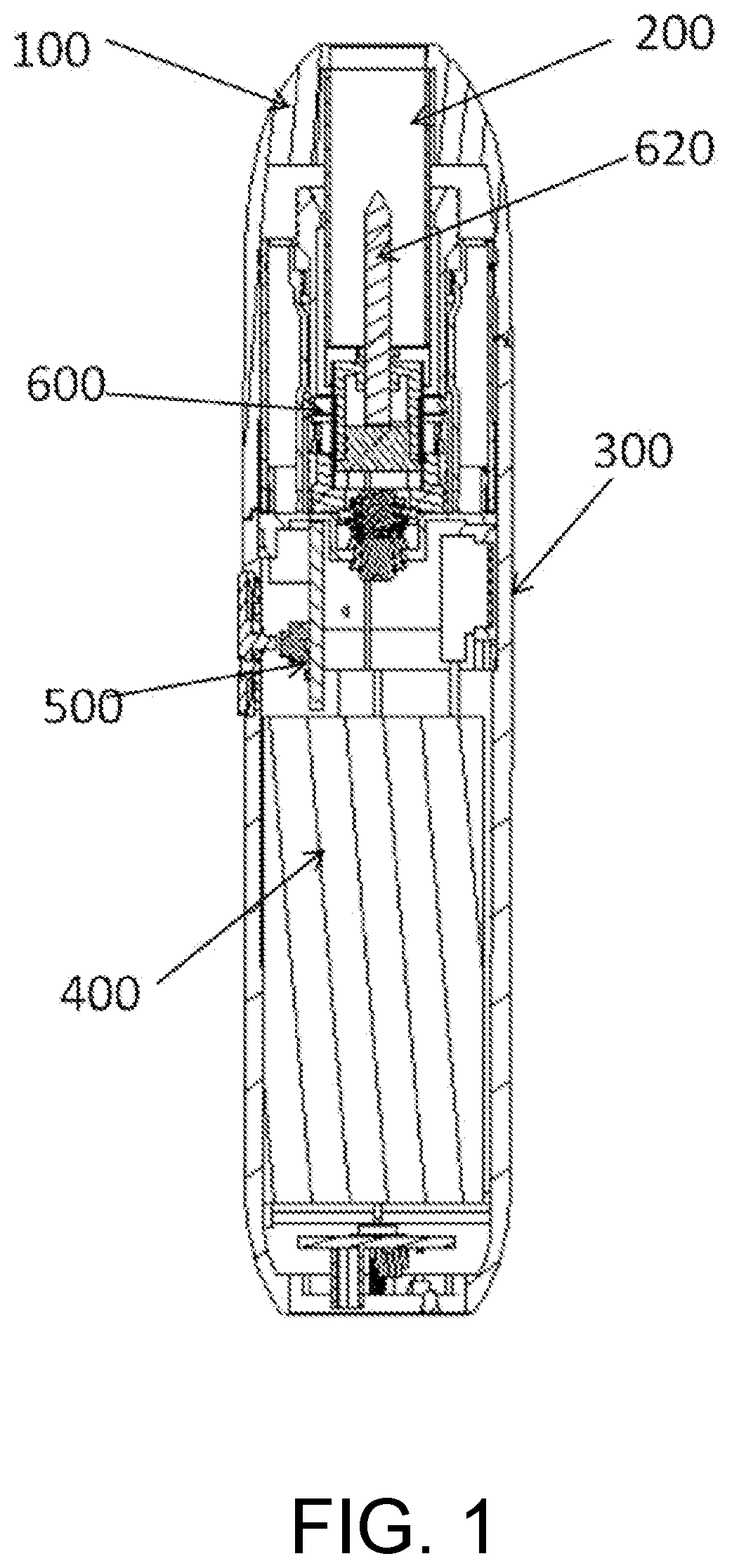 Electric heating device having air channel