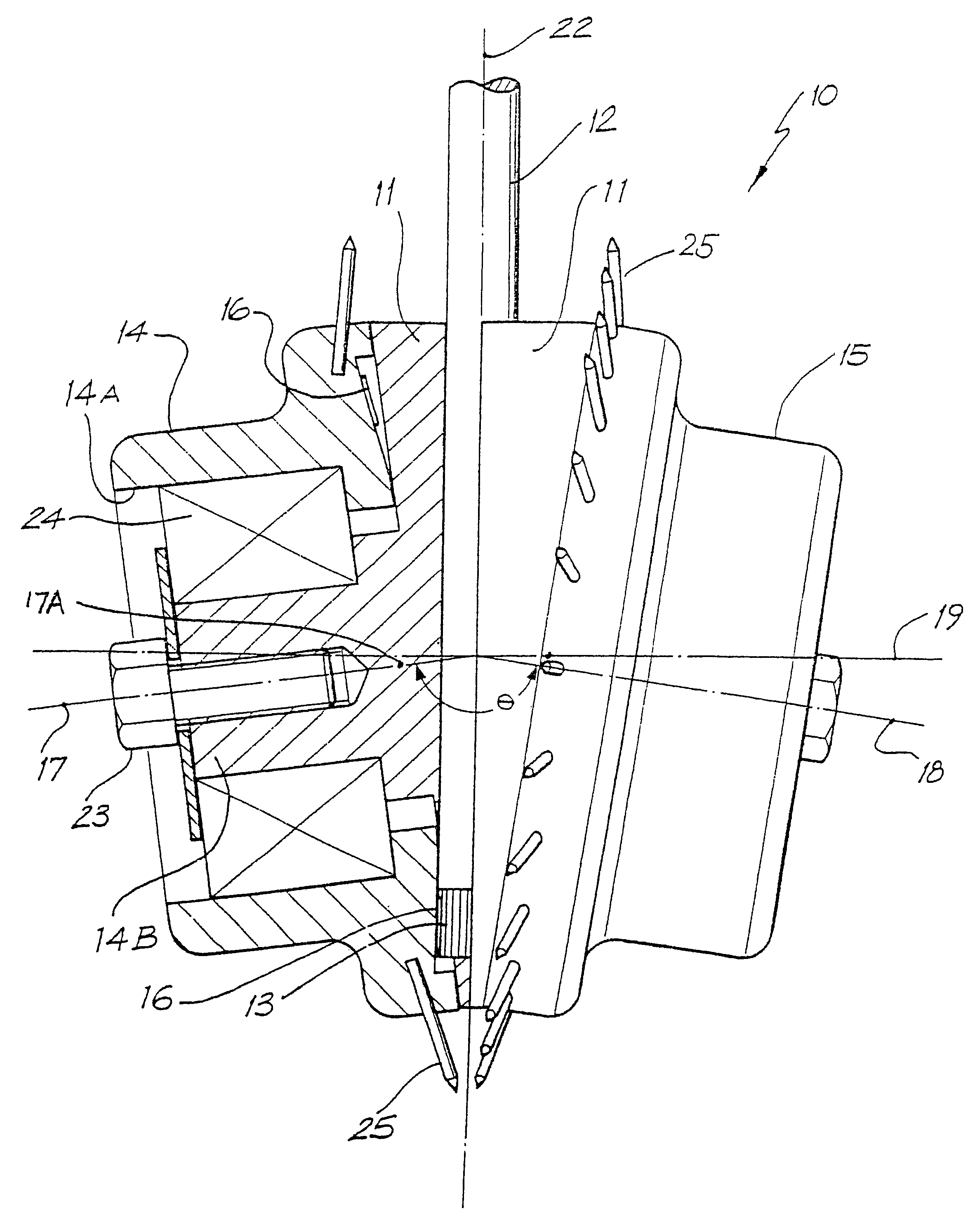 Excavation bit for a drilling apparatus