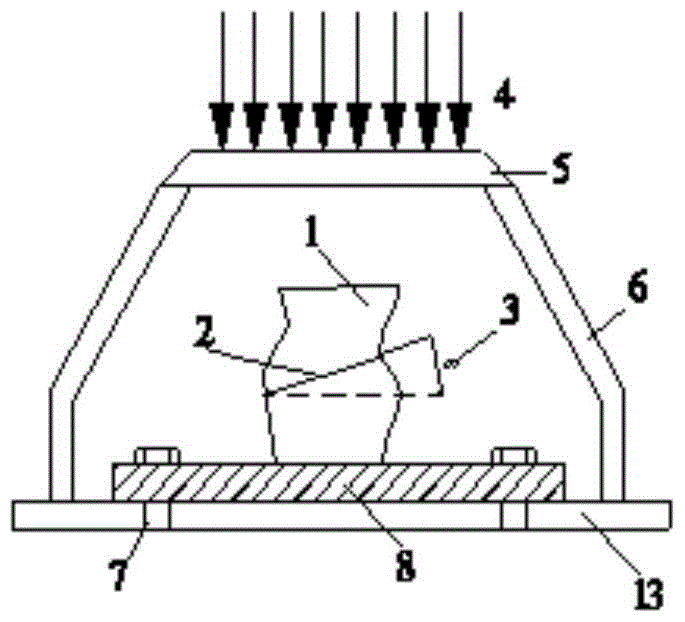 An Experimental Method for Tensioning of Columnar Joint Structural Surface