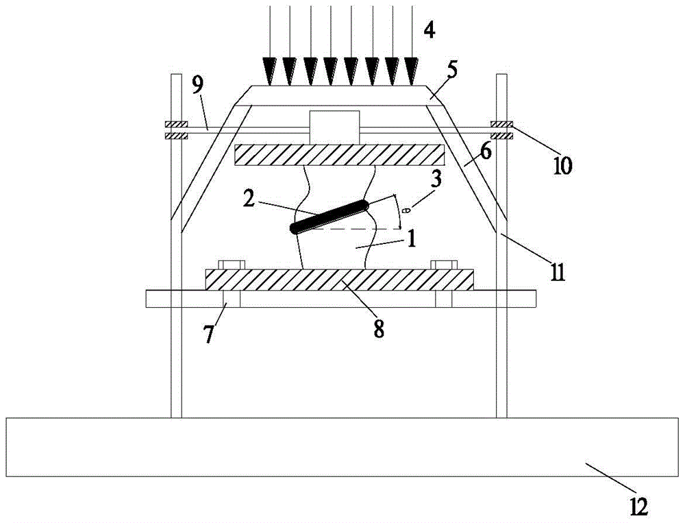 An Experimental Method for Tensioning of Columnar Joint Structural Surface