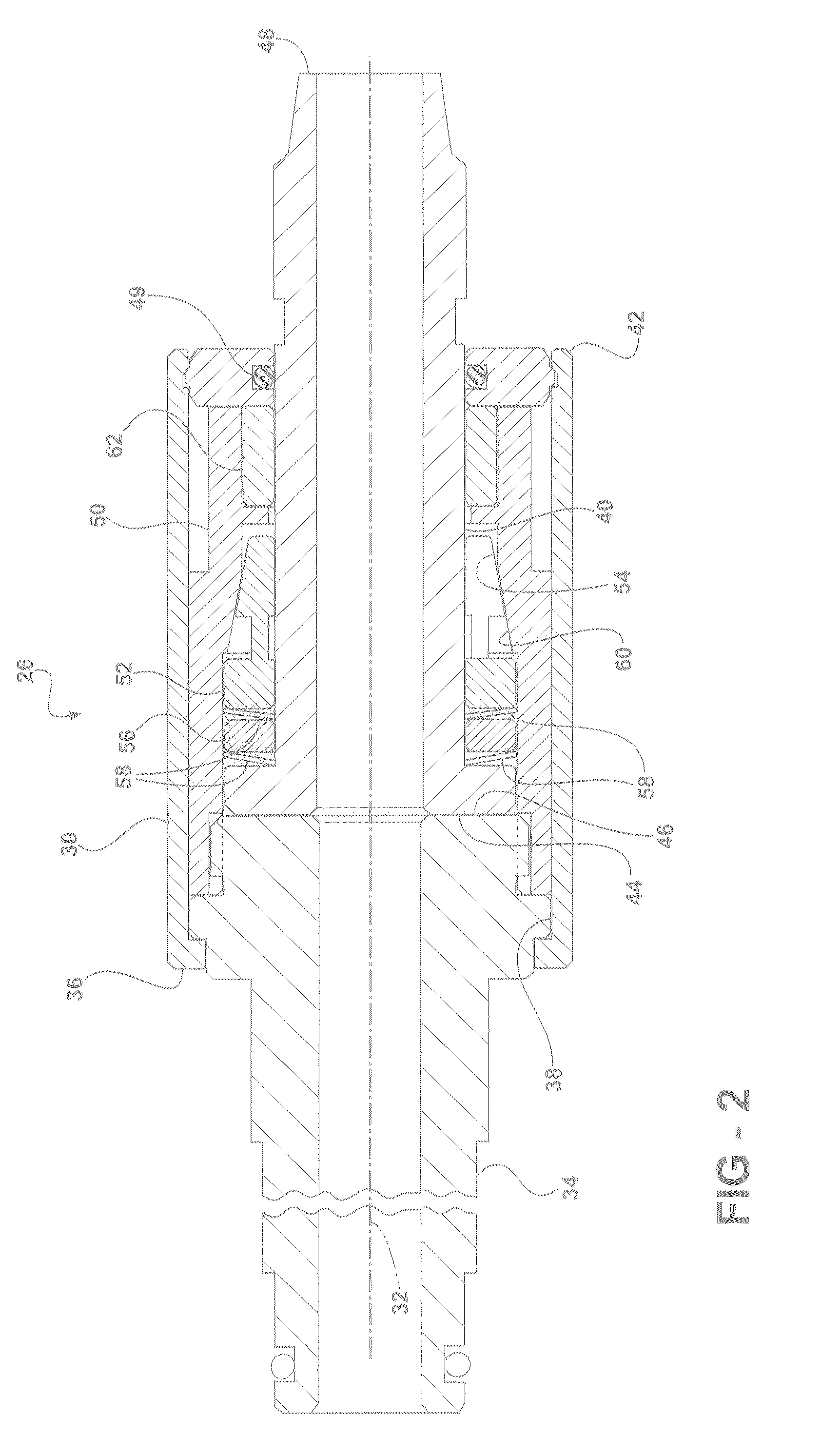 Rotating power connector for electric welding torch unicables