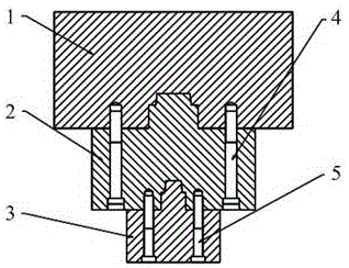 Composite hole machining cutter capable of being spliced and combined